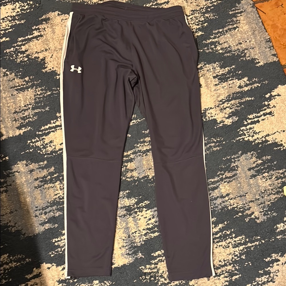 Under Armour Dark Gray Athletic Track Pants